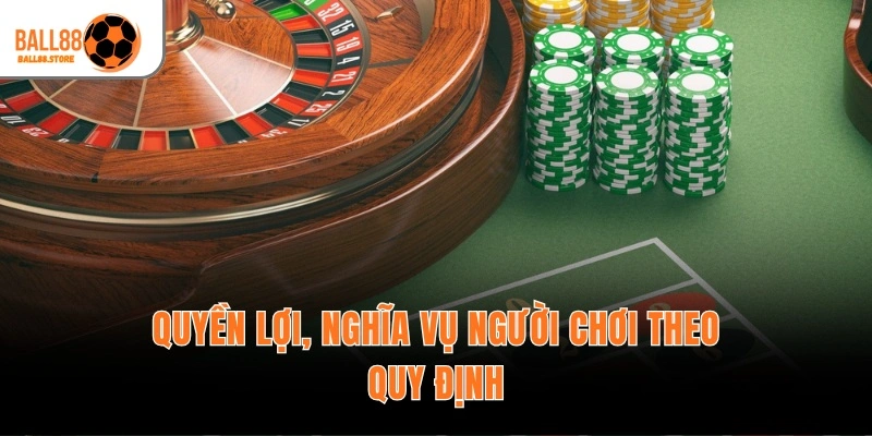 Điều Khoản Điều Kiện Ball88 – Quy Định Bảo Vệ Hội Viên 100% 3 Quyền lợi, nghĩa vụ người chơi theo quy định