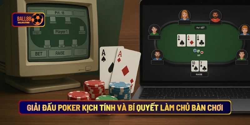 Giải Đấu Poker Bí Quyết Làm Chủ Bàn Chơi Tại Ball88 2 Giải Đấu Poker Kịch Tính Và Bí Quyết Làm Chủ Bàn Chơi